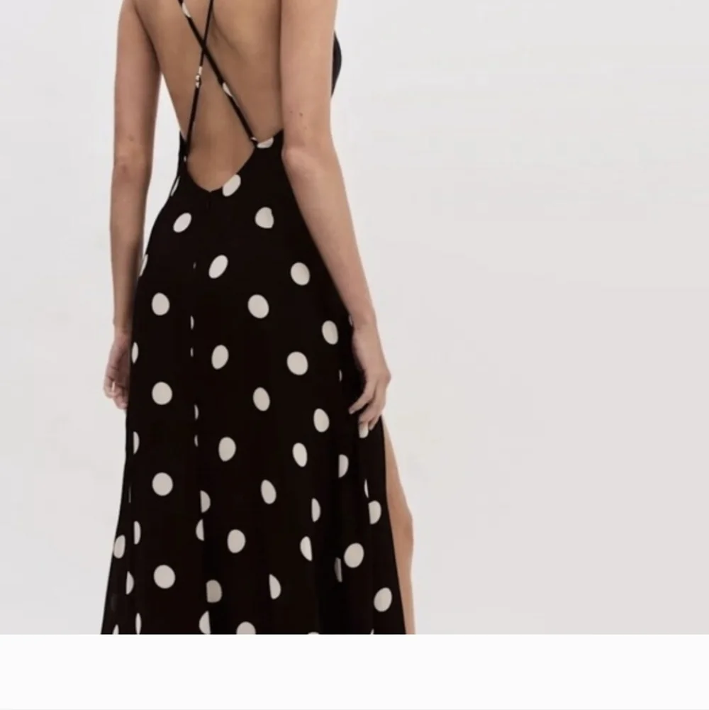 Reformation • Zani Dress in Moon Dot - size 2 - Picture 3 of 4